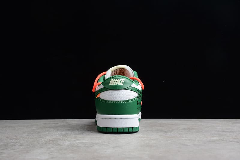 NK Dunk Low Off-White Pine Green