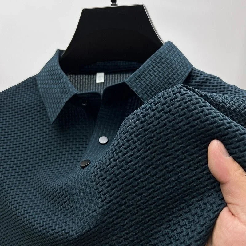 [PAGUE 1 LEVE 2] - Camisa Polo Ultra Fresh Seda Gelo + Relogio de Brinde