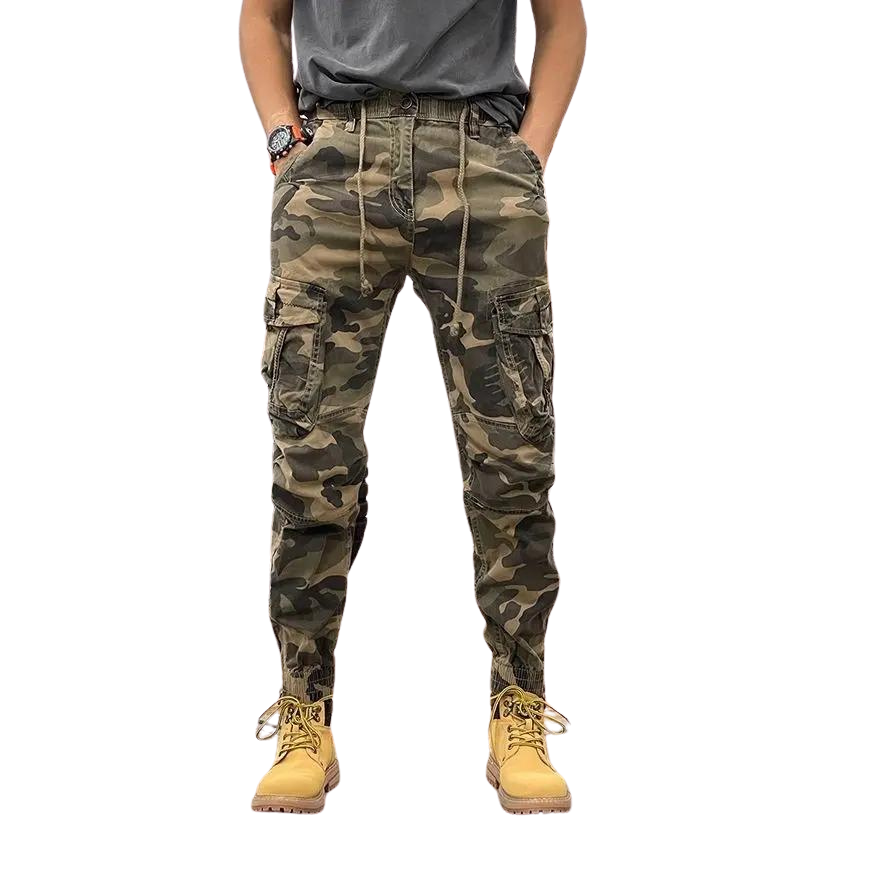 Calça Cargo Estilo Exército Combat Flex