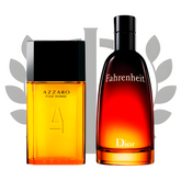 Combo de Perfumes Azzaro Pour Home e Fahrenheit