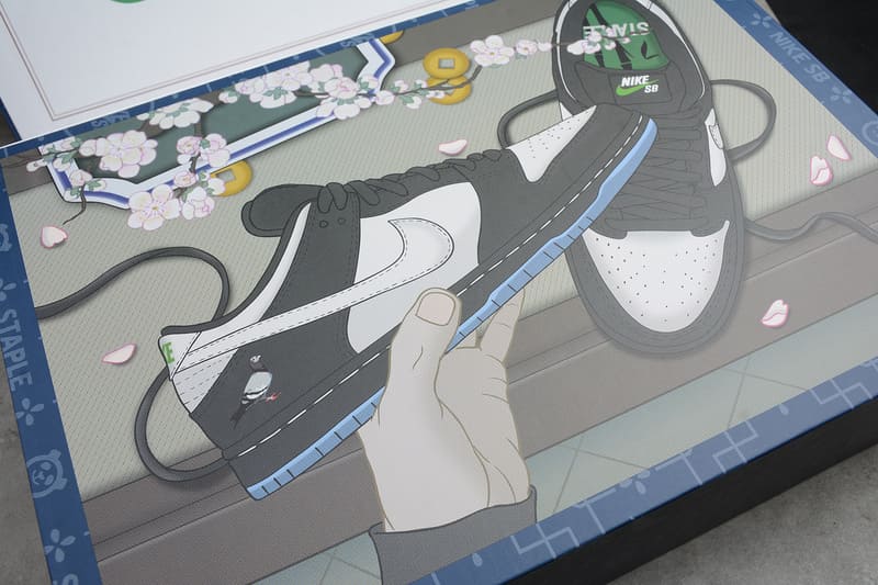 NK SB Dunk Low Panda Pigeon (Special Box)