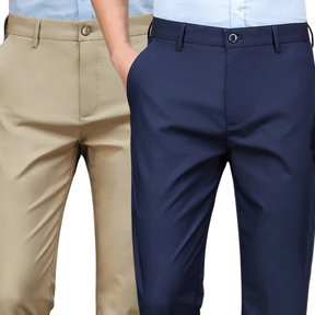 COMPRE 1 E LEVE 2 |  Calça Social Clássica Alfaiataria Gentleman 2024 + Brinde Cinto Social Couro