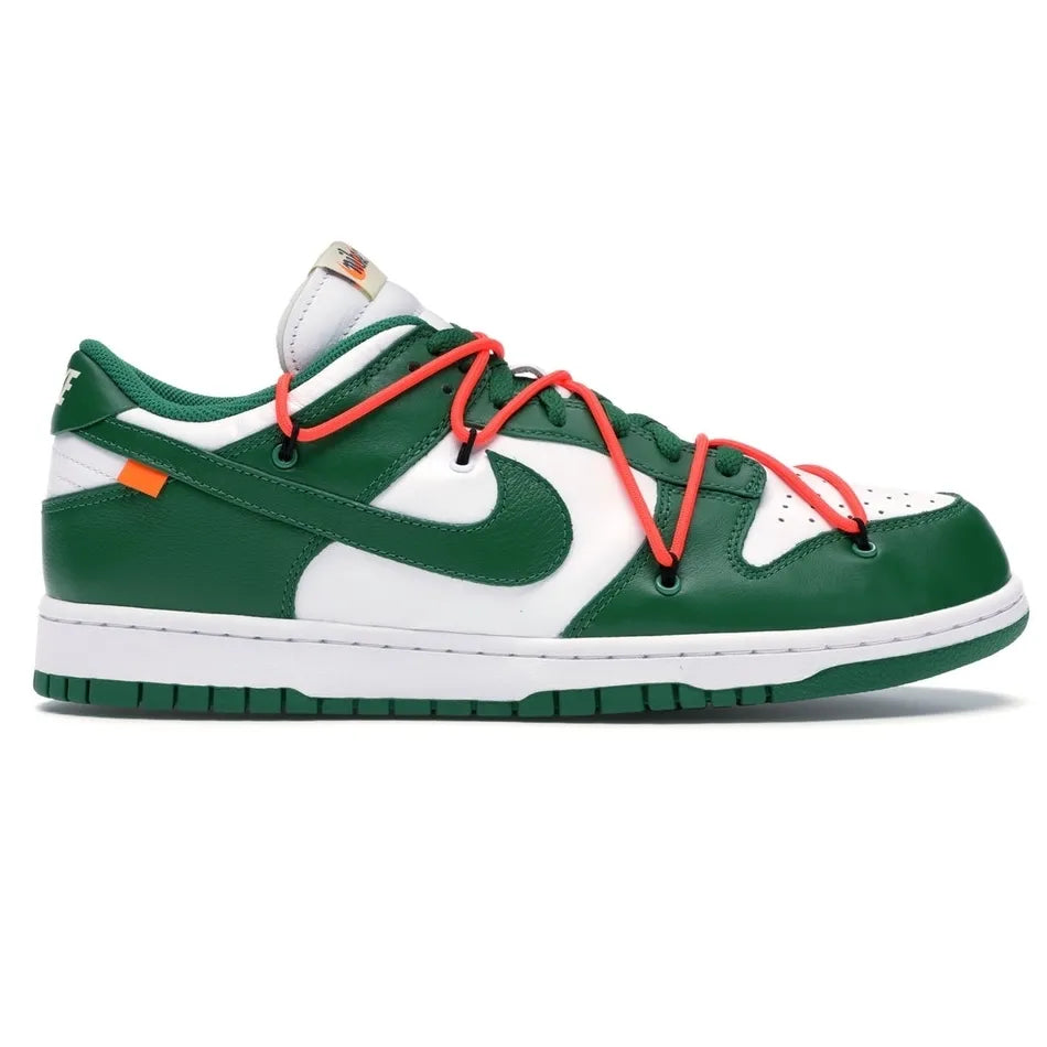 NK Dunk Low Off-White Pine Green