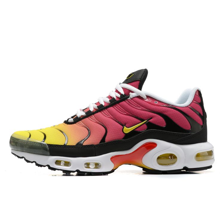 TÊNIS NIKE AIR MAX PLUS TN "RAINBOW AMARELO/ROSA"