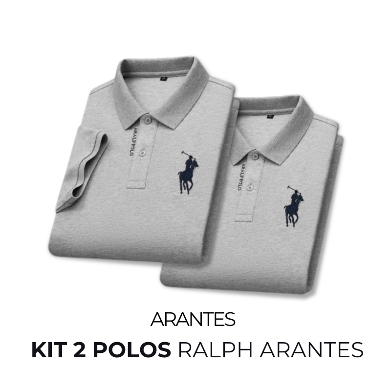 Compre 1 Leve 2 | Camisa Polo Ralph Arantes® + Relogio de Brinde