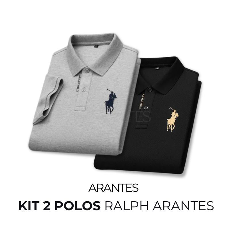 Compre 1 Leve 2 | Camisa Polo Ralph Arantes® + Relogio de Brinde